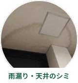 雨漏り・天井のシミ